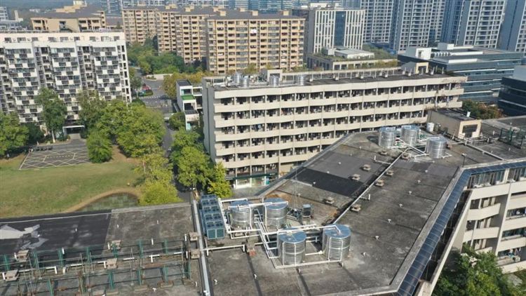 案例 | 日供熱水460噸，中廣歐特斯助力中國美院打造綠色校園_青州空調維修